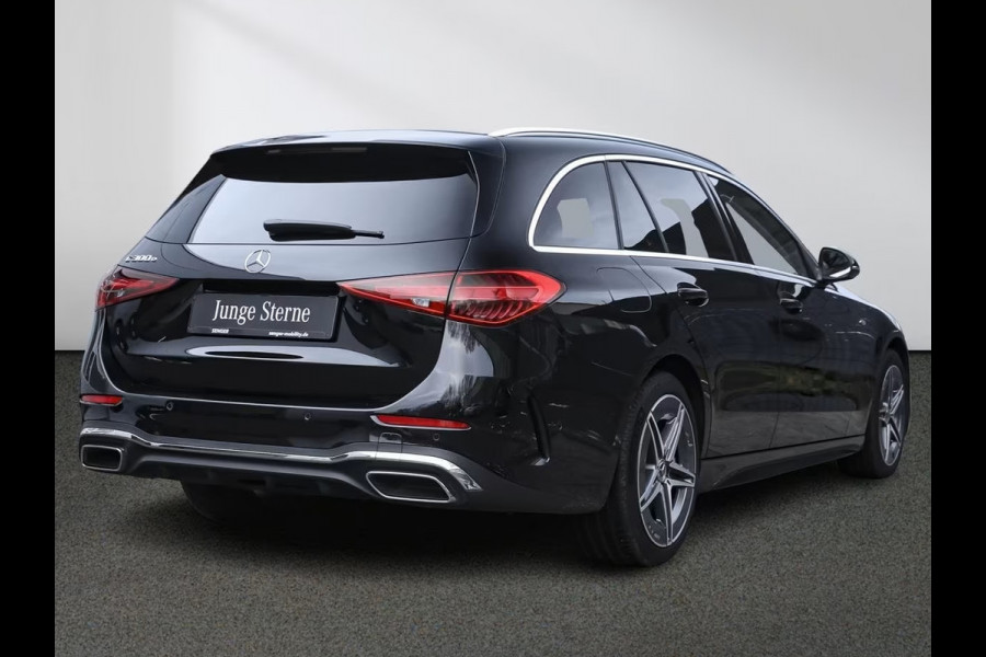 Mercedes-Benz C-Klasse Estate 300e AMG ** HIGH LED, NAVI+, PANO, TREKH, WINTER & SPIEGEL-PACK ** UNFALLFREI - Ex. MB-AG ** ** INFORMEER OOK NAAR ONZE AANTREKKELIJKE FINANCIAL-LEASE TARIEVEN **