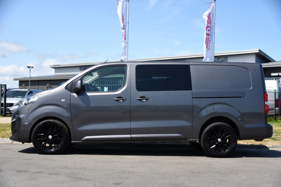 Peugeot Expert 2.0 BlueHDI 180 L3 DC PB Edition 360 Camera, Cruise, Carplay, 2 x Schuifdeur, 177pk, Automaat, Trekhaak, Multimedia, Clima, Uniek!