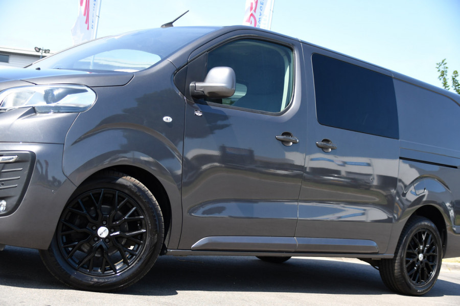 Peugeot Expert 2.0 BlueHDI 180 L3 DC PB Edition 360 Camera, Cruise, Carplay, 2 x Schuifdeur, 177pk, Automaat, Trekhaak, Multimedia, Clima, Uniek!