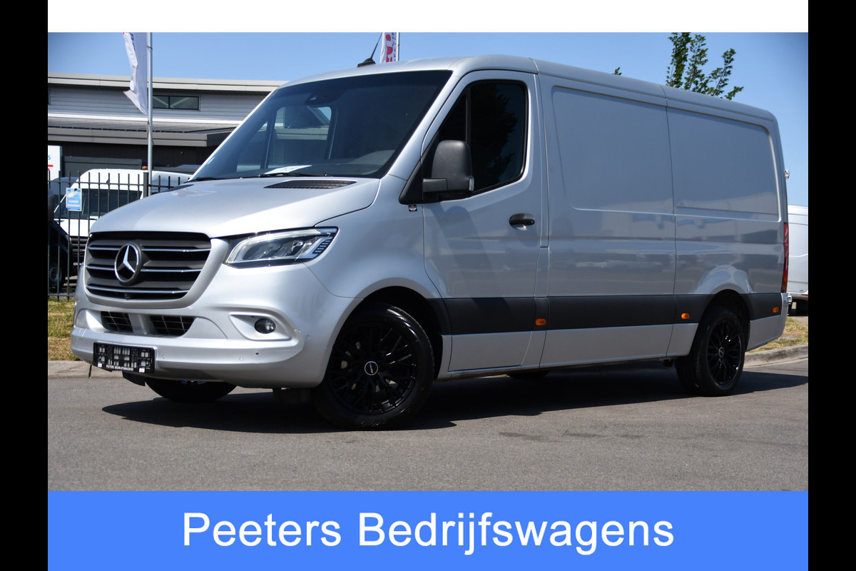 Mercedes-Benz Sprinter 319 V6 3.0 CDI L2H1 PB Edition 360 Camera, Adaptieve Cruise, Carplay, 3500kg Trekhaak, LED, 10,5'' Mbux, Sensoren, Leder, Stoelverwarming, Uniek!