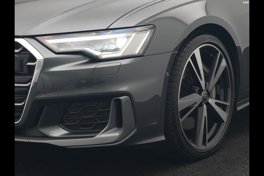 Audi A6 Avant 50 TFSI e quattro S Line PHEV 300pk Dealer O.H | Panodak | Head Up | Adaptive Cruise | Lederen Sportstoelen Memory & Verwarmd | S Sportstuur Verwarmd | Apple Carplay | Blis | Sfeerverlichting | Keyless | Navigatie | Virtual | DAB | 19" L. | Plug In Hybrid |