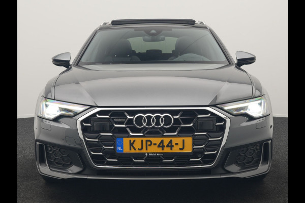 Audi A6 Avant 50 TFSI e quattro S Line PHEV 300pk Dealer O.H | Panodak | Head Up | Adaptive Cruise | Lederen Sportstoelen Memory & Verwarmd | S Sportstuur Verwarmd | Apple Carplay | Blis | Sfeerverlichting | Keyless | Navigatie | Virtual | DAB | 19" L. | Plug In Hybrid |