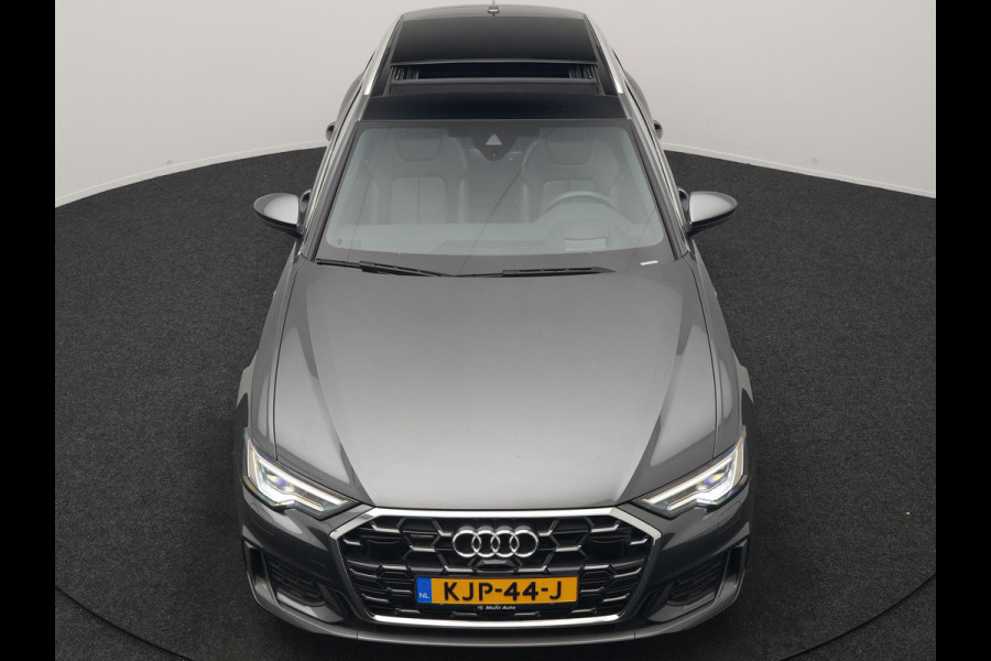 Audi A6 Avant 50 TFSI e quattro S Line PHEV 300pk Dealer O.H | Panodak | Head Up | Adaptive Cruise | Lederen Sportstoelen Memory & Verwarmd | S Sportstuur Verwarmd | Apple Carplay | Blis | Sfeerverlichting | Keyless | Navigatie | Virtual | DAB | 19" L. | Plug In Hybrid |