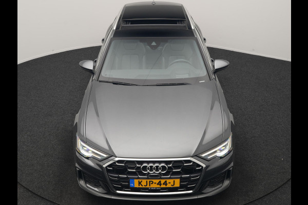 Audi A6 Avant 50 TFSI e quattro S Line PHEV 300pk Dealer O.H | Panodak | Head Up | Adaptive Cruise | Lederen Sportstoelen Memory & Verwarmd | S Sportstuur Verwarmd | Apple Carplay | Blis | Sfeerverlichting | Keyless | Navigatie | Virtual | DAB | 19" L. | Plug In Hybrid |