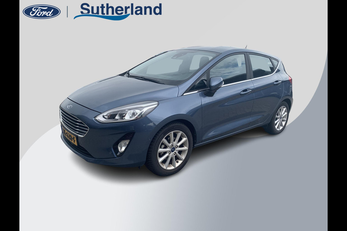 Ford Fiesta 1.0 EcoBoost Titanium | Dealeronderhouden | B&O Audio | Stoel + Stuurverwarming | Adaptive Cruise Control | Climate Control |