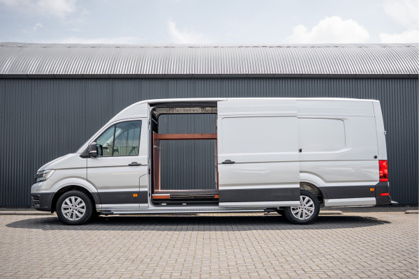 Volkswagen Crafter 2.0 TDI XL L5H3 | 177 PK | Rijplaten | Automaat | LED | Camera | Carplay | Schuifdeur L+R | PDC | Trekhaak