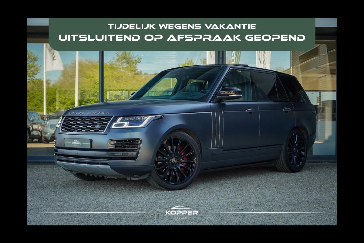 Land Rover Range Rover 5.0 V8 SC SVAutobiography Dynamic / SV lak / Massage voor + achter / Pano / ACC / Trekhaak