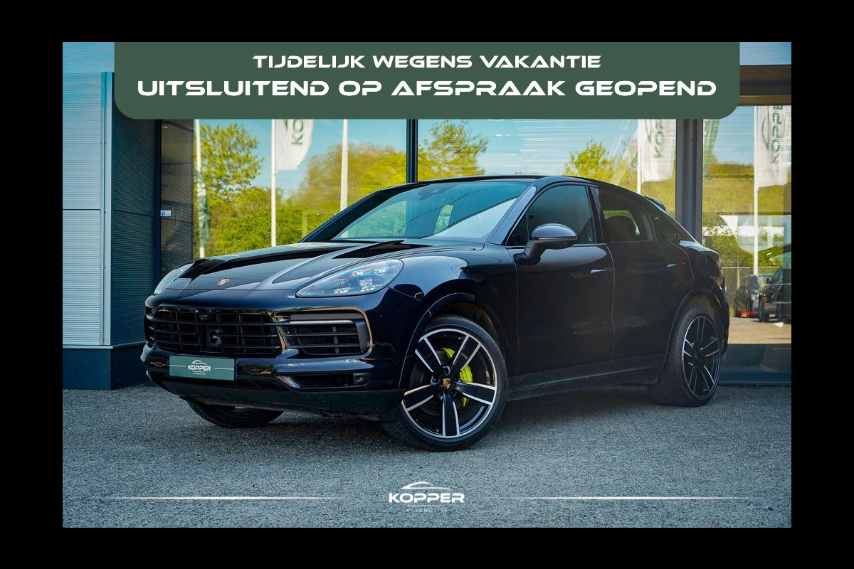 Porsche Cayenne Coupé 3.0 E-Hybrid / Adaptive Cruise / Sportstoelen / Stoelverwarming + Ventilatie / Incl BTW / SOH 90,53%