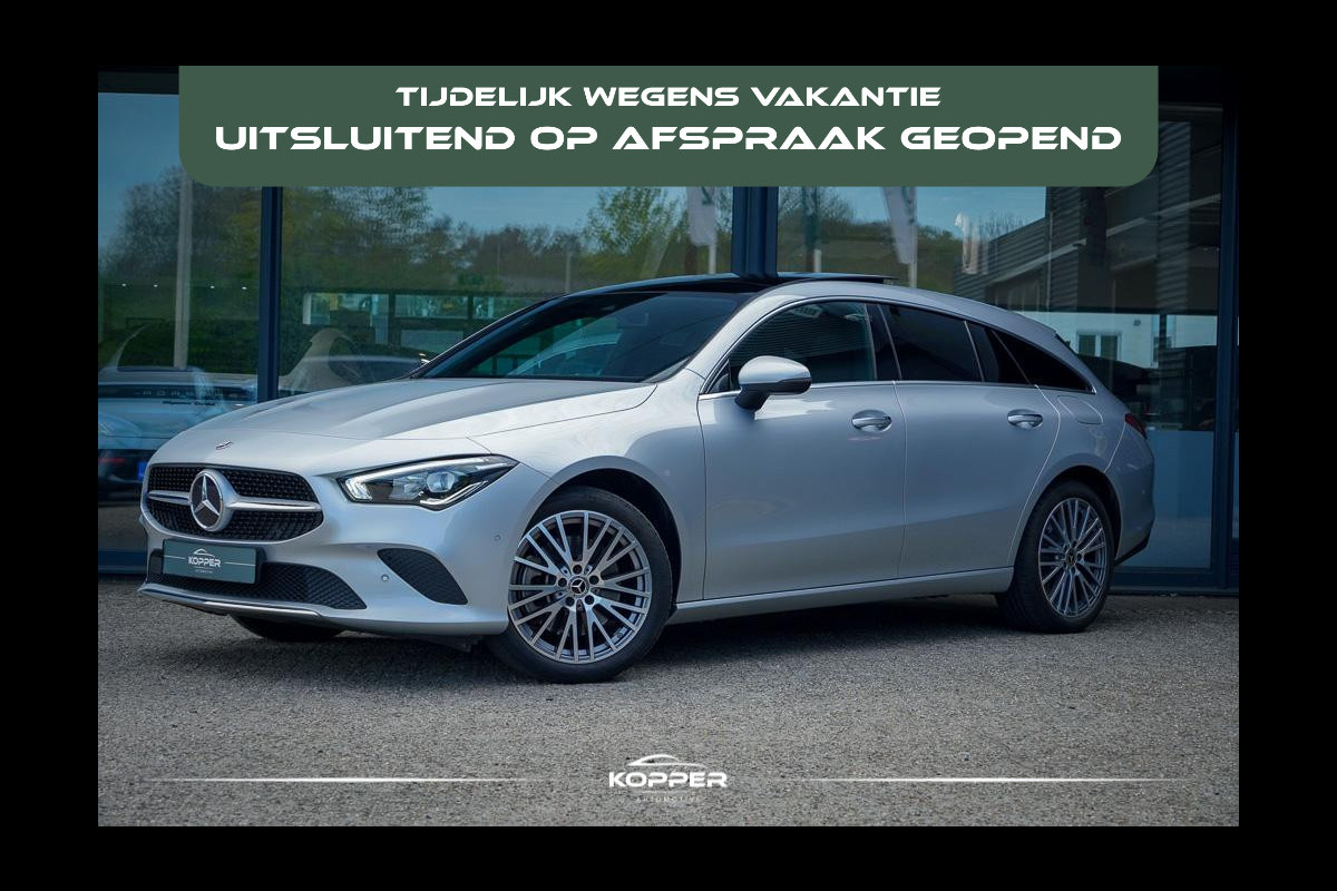 Mercedes-Benz CLA-Klasse Shooting Brake 250 e / Pano / leder / sfeerverlichting / trekhaak
