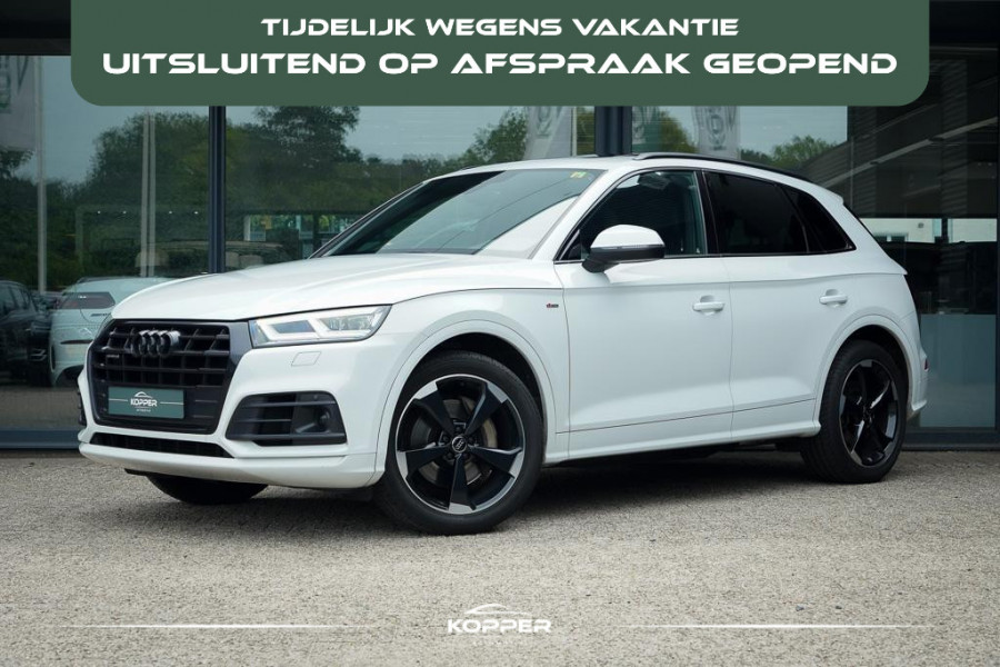Audi Q5 3.0 TDI quattro Sport S Line Black Edition / Pano / Leder / Luchtvering / Adaptive Cruise