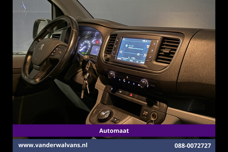Peugeot Expert 2.0 Blue HDI 122pk Automaat L2H1 | Airco | Cruisecontrol | Camera | PDC V+A | LMV Stoelverwarming, Apple Carplay & Android Auto, Sidebars, 3-Zits
