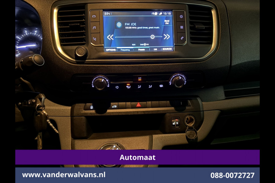 Peugeot Expert 2.0 Blue HDI 122pk Automaat L2H1 | Airco | Cruisecontrol | Camera | PDC V+A | LMV Stoelverwarming, Apple Carplay & Android Auto, Sidebars, 3-Zits