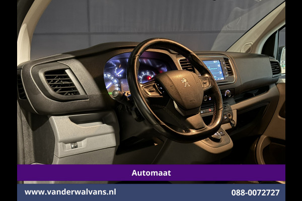 Peugeot Expert 2.0 Blue HDI 122pk Automaat L2H1 | Airco | Cruisecontrol | Camera | PDC V+A | LMV Stoelverwarming, Apple Carplay & Android Auto, Sidebars, 3-Zits
