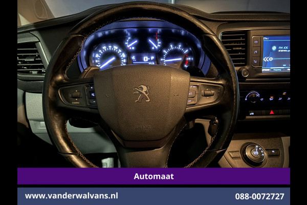 Peugeot Expert 2.0 Blue HDI 122pk Automaat L2H1 | Airco | Cruisecontrol | Camera | PDC V+A | LMV Stoelverwarming, Apple Carplay & Android Auto, Sidebars, 3-Zits
