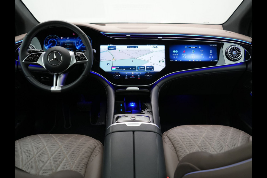 Mercedes-Benz EQE SUV 350+ Business Edition 105 kWh 292pk Dealer O.H | Hyper Screen | Panodak | Adaptive Cruise | Burmester Audio | Head Up | 360 Camera | Lederen Sportstoelen Memory & Ventilatie | Digital LED | BLIS | Apple Carplay | Stuur & Stoelen Verwarmd  Virtual | Navigatie | DAB | 20"L.M |