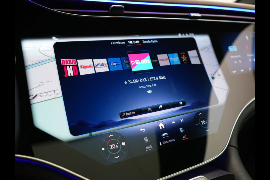 Mercedes-Benz EQE SUV 350+ Business Edition 105 kWh 292pk Dealer O.H | Hyper Screen | Panodak | Adaptive Cruise | Burmester Audio | Head Up | 360 Camera | Lederen Sportstoelen Memory & Ventilatie | Digital LED | BLIS | Apple Carplay | Stuur & Stoelen Verwarmd  Virtual | Navigatie | DAB | 20"L.M |