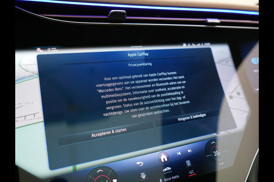 Mercedes-Benz EQE SUV 350+ Business Edition 105 kWh 292pk Dealer O.H | Hyper Screen | Panodak | Adaptive Cruise | Burmester Audio | Head Up | 360 Camera | Lederen Sportstoelen Memory & Ventilatie | Digital LED | BLIS | Apple Carplay | Stuur & Stoelen Verwarmd  Virtual | Navigatie | DAB | 20"L.M |