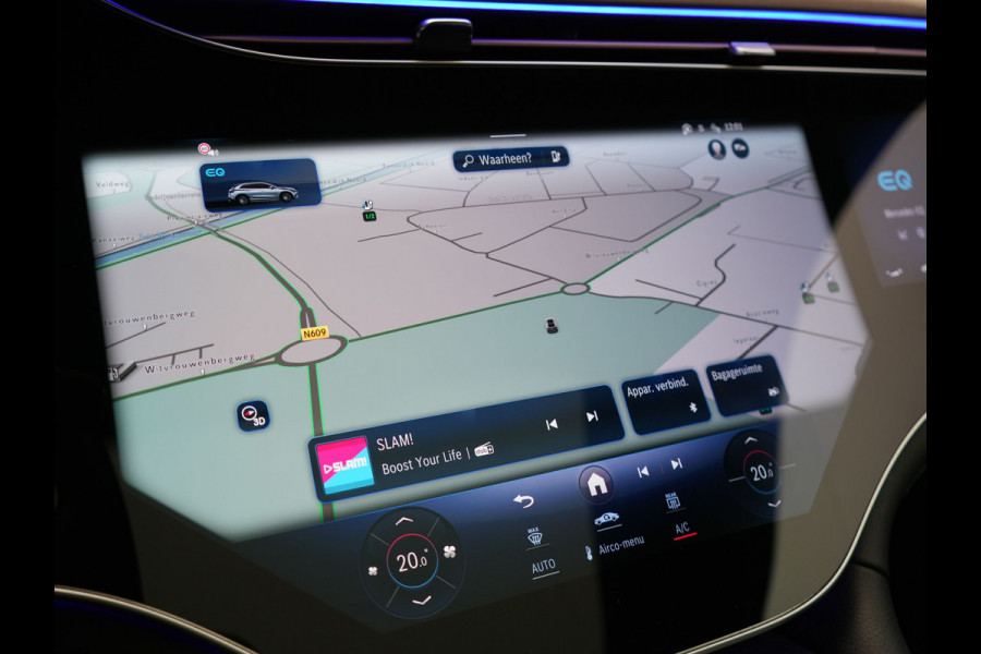 Mercedes-Benz EQE SUV 350+ Business Edition 105 kWh 292pk Dealer O.H | Hyper Screen | Panodak | Adaptive Cruise | Burmester Audio | Head Up | 360 Camera | Lederen Sportstoelen Memory & Ventilatie | Digital LED | BLIS | Apple Carplay | Stuur & Stoelen Verwarmd  Virtual | Navigatie | DAB | 20"L.M |