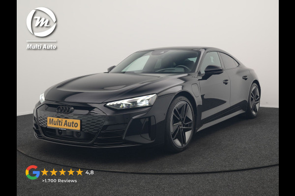 Audi e-tron GT 93 kWh 476pk Dealer O.H | Panodak | Head Up | Adaptive Cruise | Bang & Olufsen | 360 Camera | Lederen Sportstoelen Verwarmd & Ventilatie | Keyless | Blis | Navigatie | Virtual | DAB | 21"L.M |