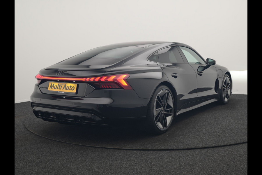 Audi e-tron GT 93 kWh 476pk Dealer O.H | Panodak | Head Up | Adaptive Cruise | Bang & Olufsen | 360 Camera | Lederen Sportstoelen Verwarmd & Ventilatie | Keyless | Blis | Navigatie | Virtual | DAB | 21"L.M |