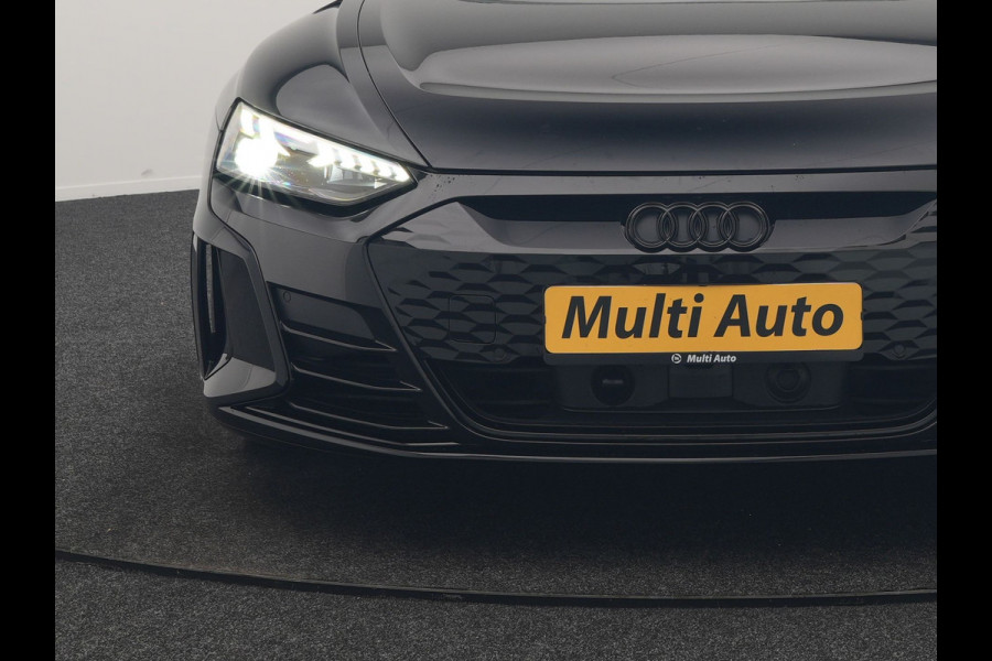 Audi e-tron GT 93 kWh 476pk Dealer O.H | Panodak | Head Up | Adaptive Cruise | Bang & Olufsen | 360 Camera | Lederen Sportstoelen Verwarmd & Ventilatie | Keyless | Blis | Navigatie | Virtual | DAB | 21"L.M |