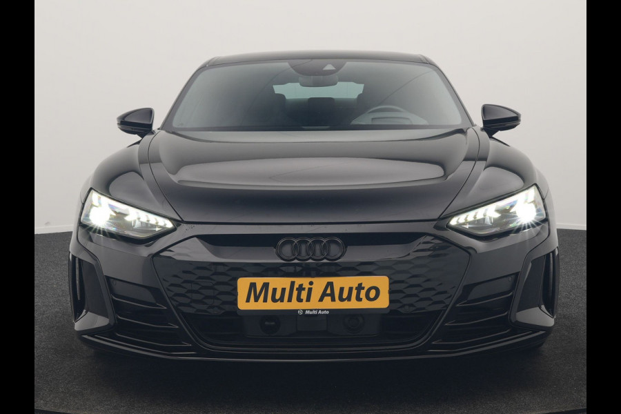 Audi e-tron GT 93 kWh 476pk Dealer O.H | Panodak | Head Up | Adaptive Cruise | Bang & Olufsen | 360 Camera | Lederen Sportstoelen Verwarmd & Ventilatie | Keyless | Blis | Navigatie | Virtual | DAB | 21"L.M |