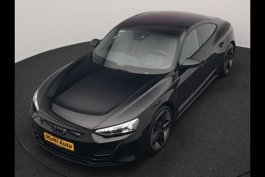 Audi e-tron GT 93 kWh 476pk Dealer O.H | Panodak | Head Up | Adaptive Cruise | Bang & Olufsen | 360 Camera | Lederen Sportstoelen Verwarmd & Ventilatie | Keyless | Blis | Navigatie | Virtual | DAB | 21"L.M |