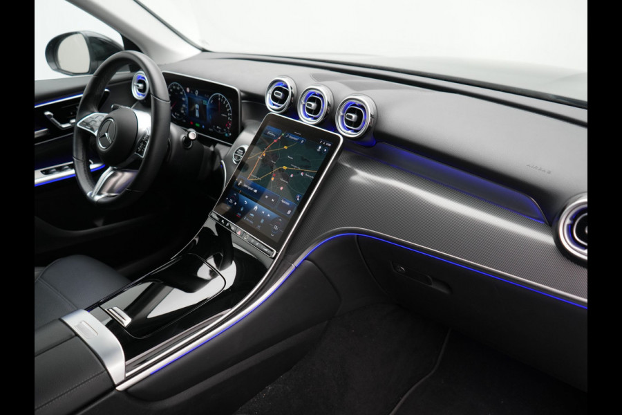 Mercedes-Benz GLC 300e 4MATIC Avantgarde PHEV 313pk Dealer O.H. | Camera | Lederen Sportstoelen Memory & Verwarmd | Sfeerverlichting | Apple Carplay | Blis | Navigatie | DAB | Cruise Control | 18"L.M |