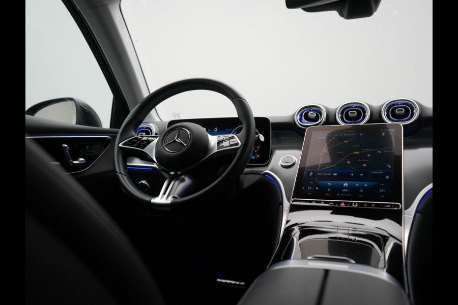 Mercedes-Benz GLC 300e 4MATIC Avantgarde PHEV 313pk Dealer O.H. | Camera | Lederen Sportstoelen Memory & Verwarmd | Sfeerverlichting | Apple Carplay | Blis | Navigatie | DAB | Cruise Control | 18"L.M |