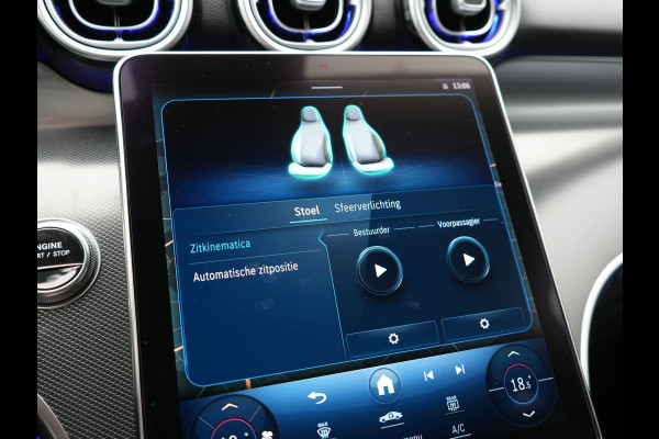 Mercedes-Benz GLC 300e 4MATIC Avantgarde PHEV 313pk Dealer O.H. | Camera | Lederen Sportstoelen Memory & Verwarmd | Sfeerverlichting | Apple Carplay | Blis | Navigatie | DAB | Cruise Control | 18"L.M |