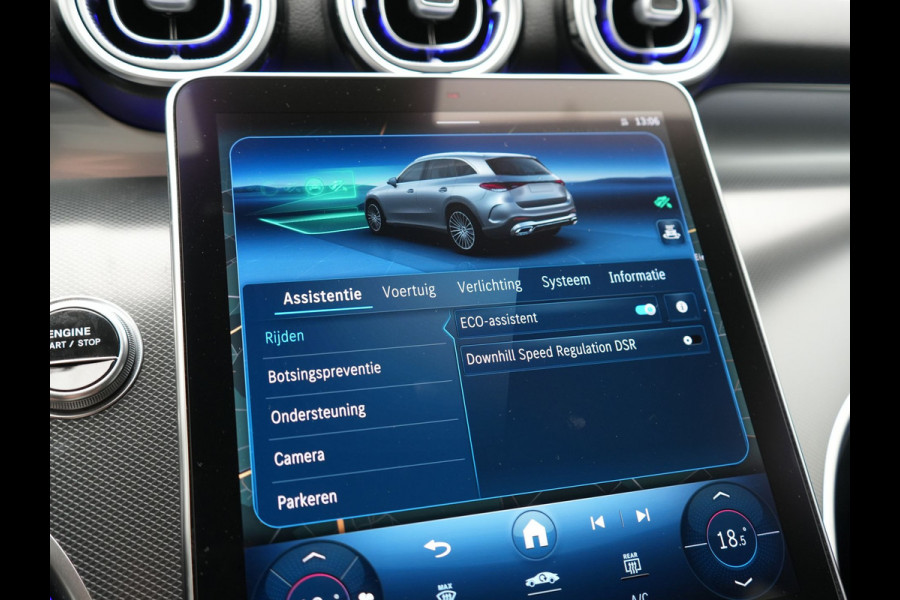 Mercedes-Benz GLC 300e 4MATIC Avantgarde PHEV 313pk Dealer O.H. | Camera | Lederen Sportstoelen Memory & Verwarmd | Sfeerverlichting | Apple Carplay | Blis | Navigatie | DAB | Cruise Control | 18"L.M |