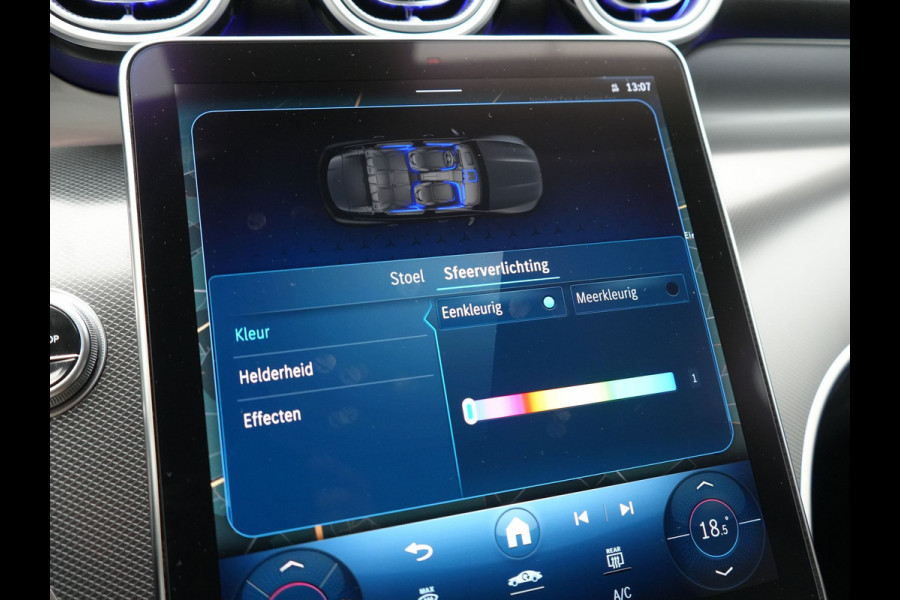 Mercedes-Benz GLC 300e 4MATIC Avantgarde PHEV 313pk Dealer O.H. | Camera | Lederen Sportstoelen Memory & Verwarmd | Sfeerverlichting | Apple Carplay | Blis | Navigatie | DAB | Cruise Control | 18"L.M |