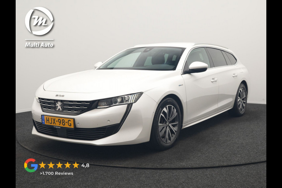Peugeot 508 SW 1.6 Blue Lease Allure PHEV 291pk | Trekhaak Afn. | Adaptive Cruise | Camera | BLIS | Pilot Assist | Keyless | Virtual | Navigatie | DAB | 17"L.M |