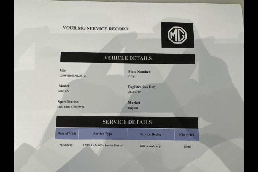 MG Mg4 electric Luxury 64 kWh |360 CAMERA| 7 JAAR MG GARANTIE T/M 07-2031| ELEK. STOEL| DODE HOEK SENSOR| STOEL + STUURVERWARMING| ADAPTIVE CRUISE CONTROL | RIJKLAAR PRIJS |