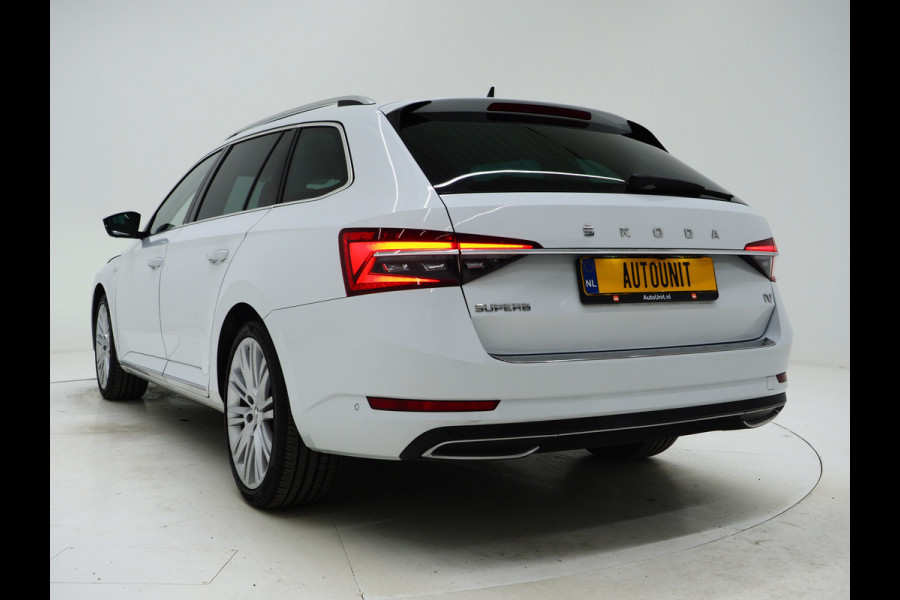 Škoda Superb Combi 1.4 TSI iV Laurin & Klement | Panoramadak | Leder | Trekhaak | Massage | Canton | Stoelkoeling | 360 | Memory