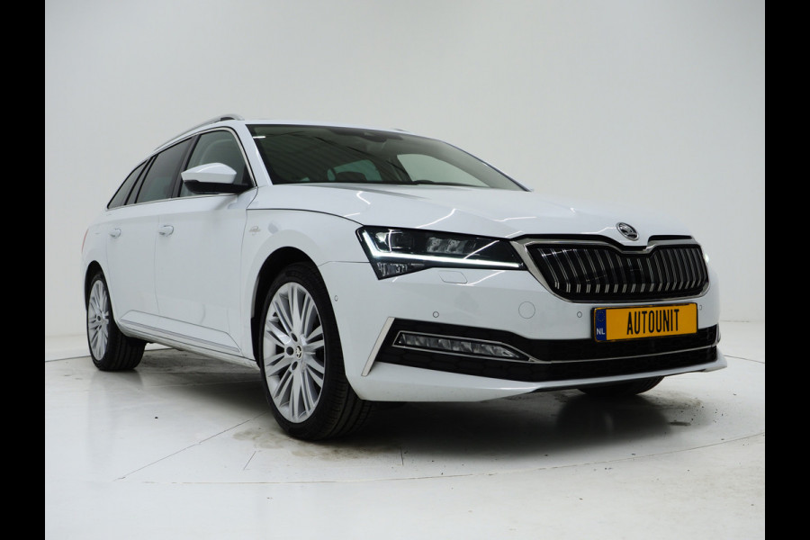 Škoda Superb Combi 1.4 TSI iV Laurin & Klement | Panoramadak | Leder | Trekhaak | Massage | Canton | Stoelkoeling | 360 | Memory