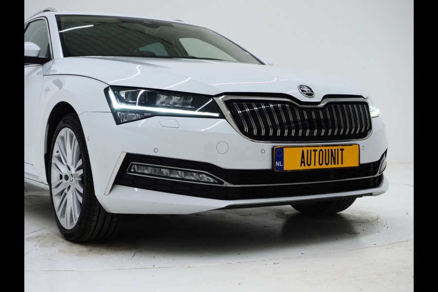 Škoda Superb Combi 1.4 TSI iV Laurin & Klement | Panoramadak | Leder | Trekhaak | Massage | Canton | Stoelkoeling | 360 | Memory