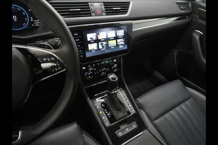 Škoda Superb Combi 1.4 TSI iV Laurin & Klement | Panoramadak | Leder | Trekhaak | Massage | Canton | Stoelkoeling | 360 | Memory