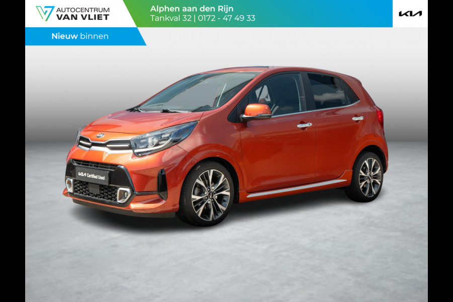 Kia Picanto 1.0 T-GDi GT-Line 5p | 100PK | Schuifkanteldak | Stoel en stuurverwarming |