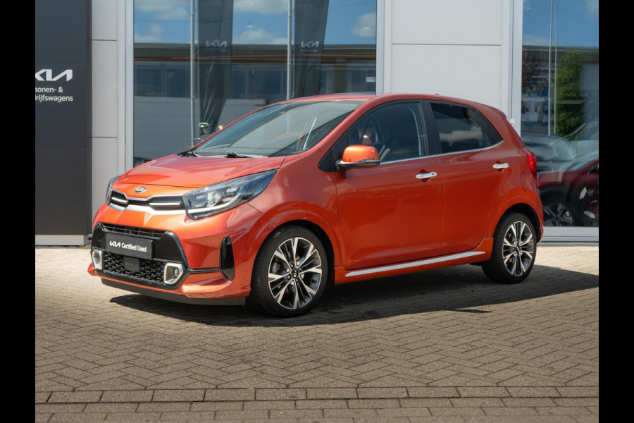 Kia Picanto 1.0 T-GDi GT-Line 5p | 100PK | Schuifkanteldak | Stoel en stuurverwarming |