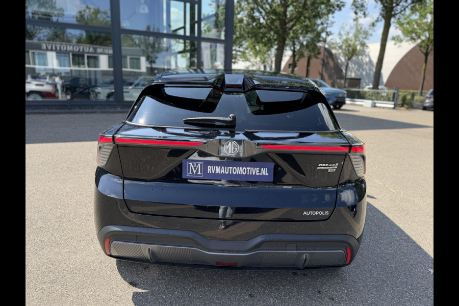 MG Mg4 electric Luxury 64 kWh |360 CAMERA| 7 JAAR MG GARANTIE T/M 07-2031| ELEK. STOEL| DODE HOEK SENSOR| STOEL + STUURVERWARMING| ADAPTIVE CRUISE CONTROL | RIJKLAAR PRIJS |