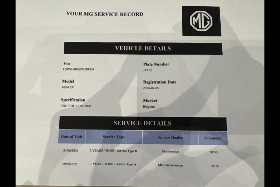 MG Mg4 electric Luxury 64 kWh |360 CAMERA| 7 JAAR MG GARANTIE T/M 07-2031| ELEK. STOEL| DODE HOEK SENSOR| STOEL + STUURVERWARMING| ADAPTIVE CRUISE CONTROL | RIJKLAAR PRIJS |