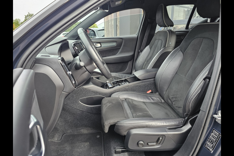 Volvo XC40 1.5 T4 Recharge R-Design PHEV | LED | Trekhaak | 360 camera | Elek. stoelen + mermory | Stoelverwarming | Alcantara |