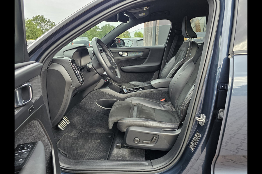 Volvo XC40 1.5 T4 Recharge R-Design PHEV | LED | Trekhaak | 360 camera | Elek. stoelen + mermory | Stoelverwarming | Alcantara |