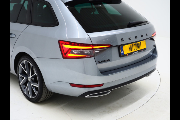 Škoda Superb Combi 1.4 TSI iV Sportline | Leder/Alcantara | Trekhaak | Carbon | 360 | Memory | Keyless | Adaptive Cruise