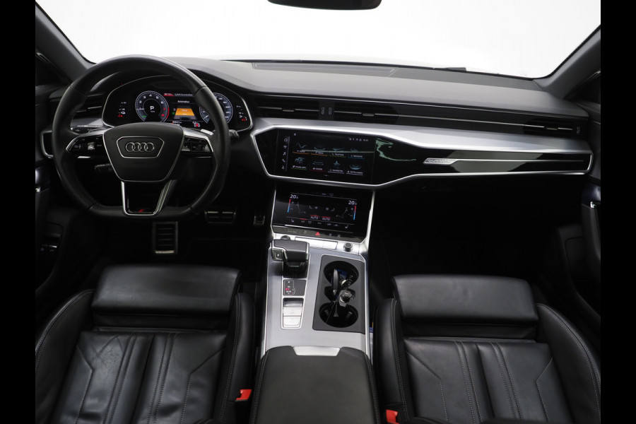 Audi A6 Avant 55 TFSI e quattro Competition Full Black | Panoramadak | Leder | B&O Audio | Camera | Stoelverwarming | Cruise | Carplay
