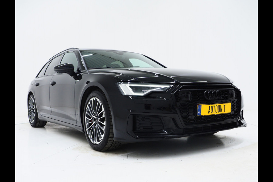 Audi A6 Avant 55 TFSI e quattro Competition Full Black | Panoramadak | Leder | B&O Audio | Camera | Stoelverwarming | Cruise | Carplay