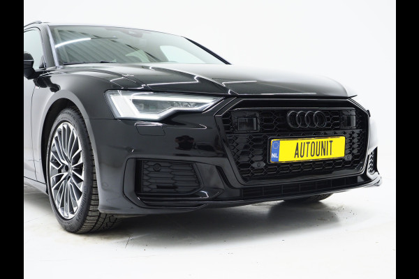 Audi A6 Avant 55 TFSI e quattro Competition Full Black | Panoramadak | Leder | B&O Audio | Camera | Stoelverwarming | Cruise | Carplay