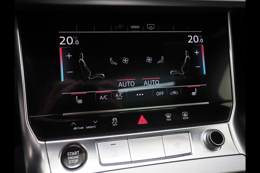 Audi A6 Avant 55 TFSI e quattro Competition Full Black | Panoramadak | Leder | B&O Audio | Camera | Stoelverwarming | Cruise | Carplay