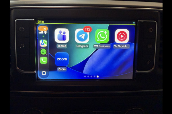 Peugeot e-Expert Standard Premium 136 PK 75 kWh CarPlay/Cruise control/achteruitrij camera
